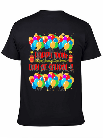 Camiseta de Celebración Día 100 de Escuela