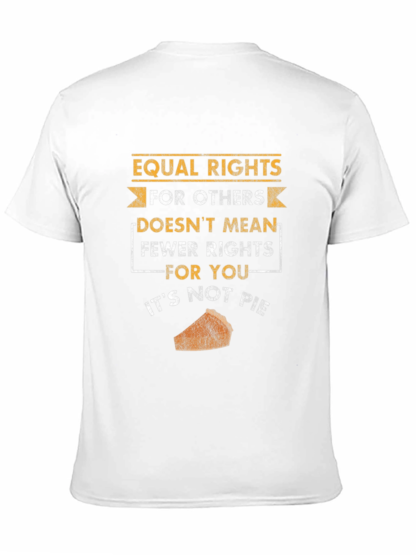 Camiseta Negra: Igualdad de Derechos No Es Pastel