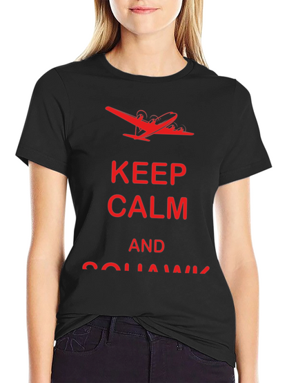 Camiseta Negra Keep Calm
