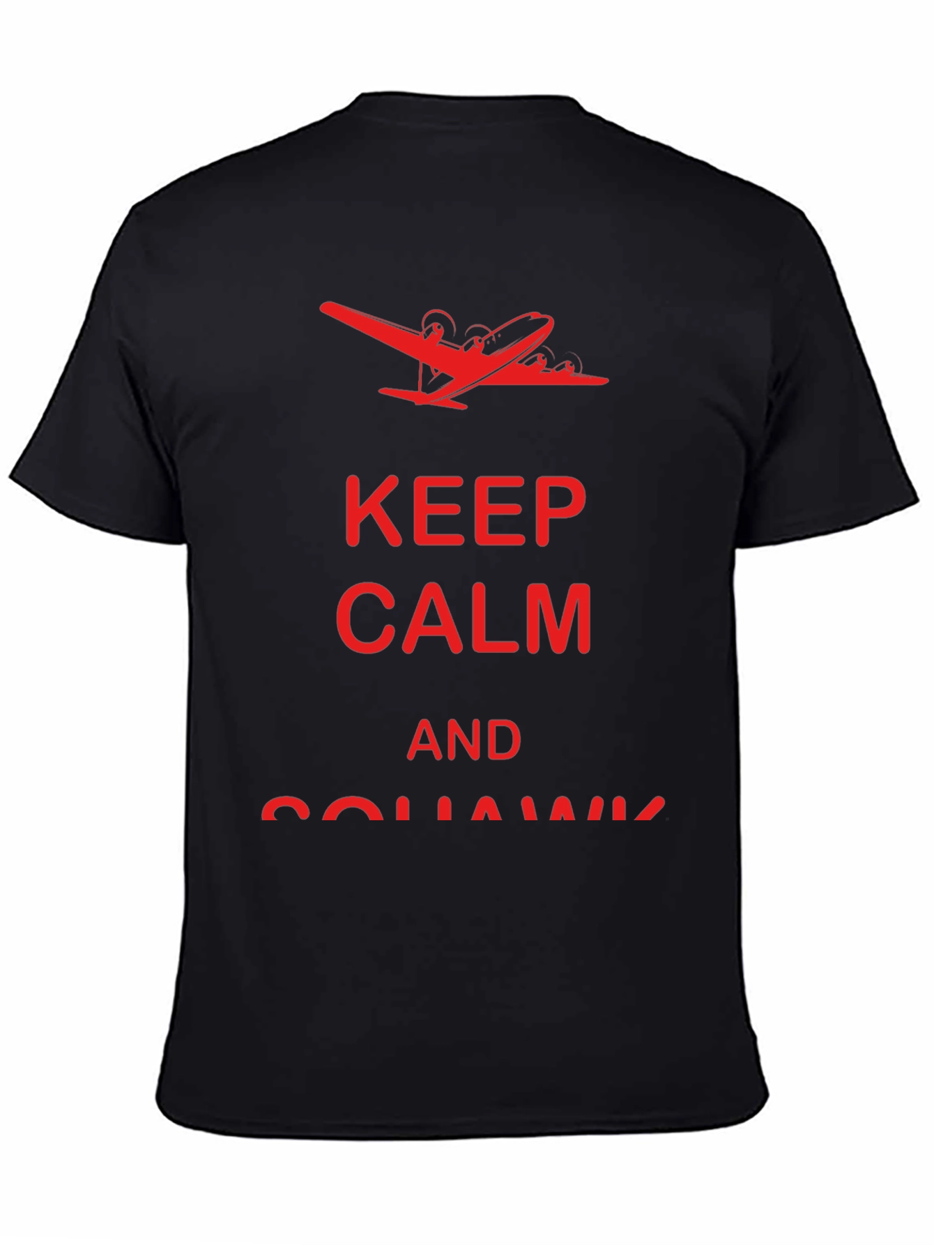 Camiseta Negra Keep Calm