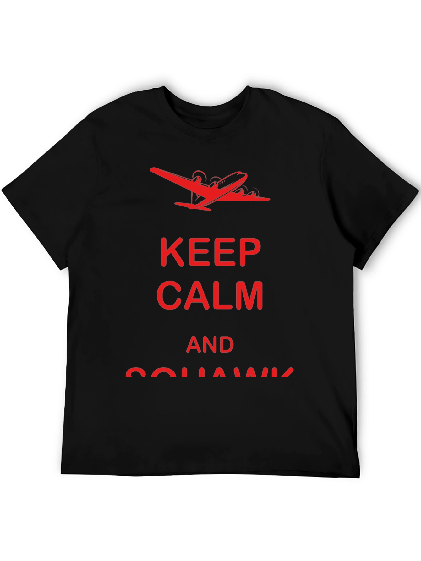 Camiseta Negra Keep Calm