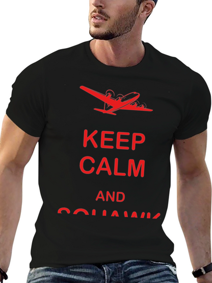 Camiseta Negra Keep Calm