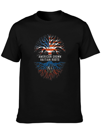 Camiseta Raíces Americanas Haitianas