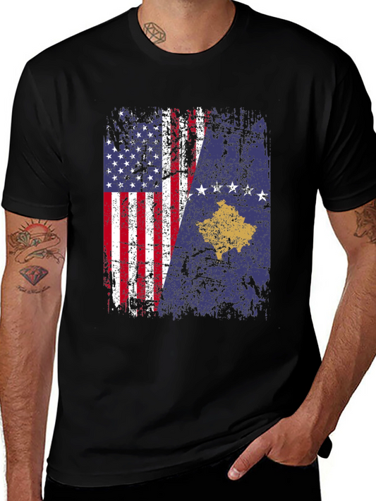 Camiseta USA Kosovo Vintage