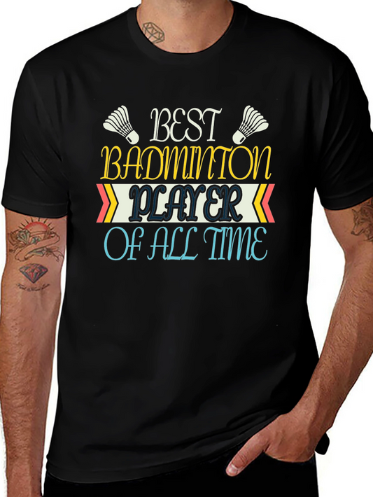Camiseta Negra: Mejor Jugador de Bádminton de Todos los Tiempos