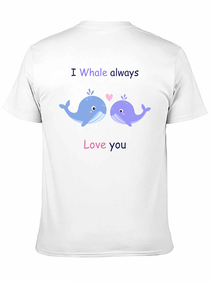Camiseta Negra I Whale Always Love You