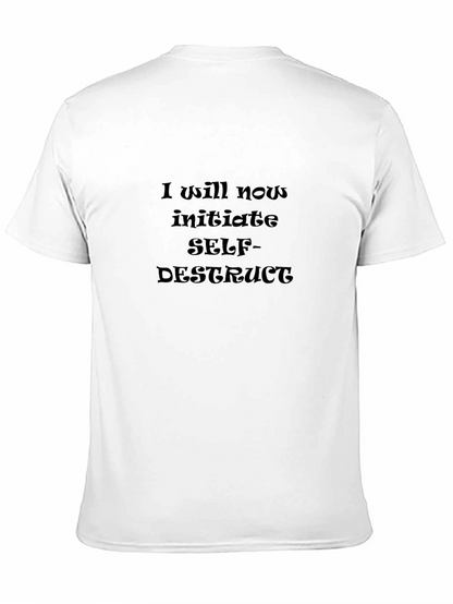 Camiseta Negra: Autodestrucción Iniciada