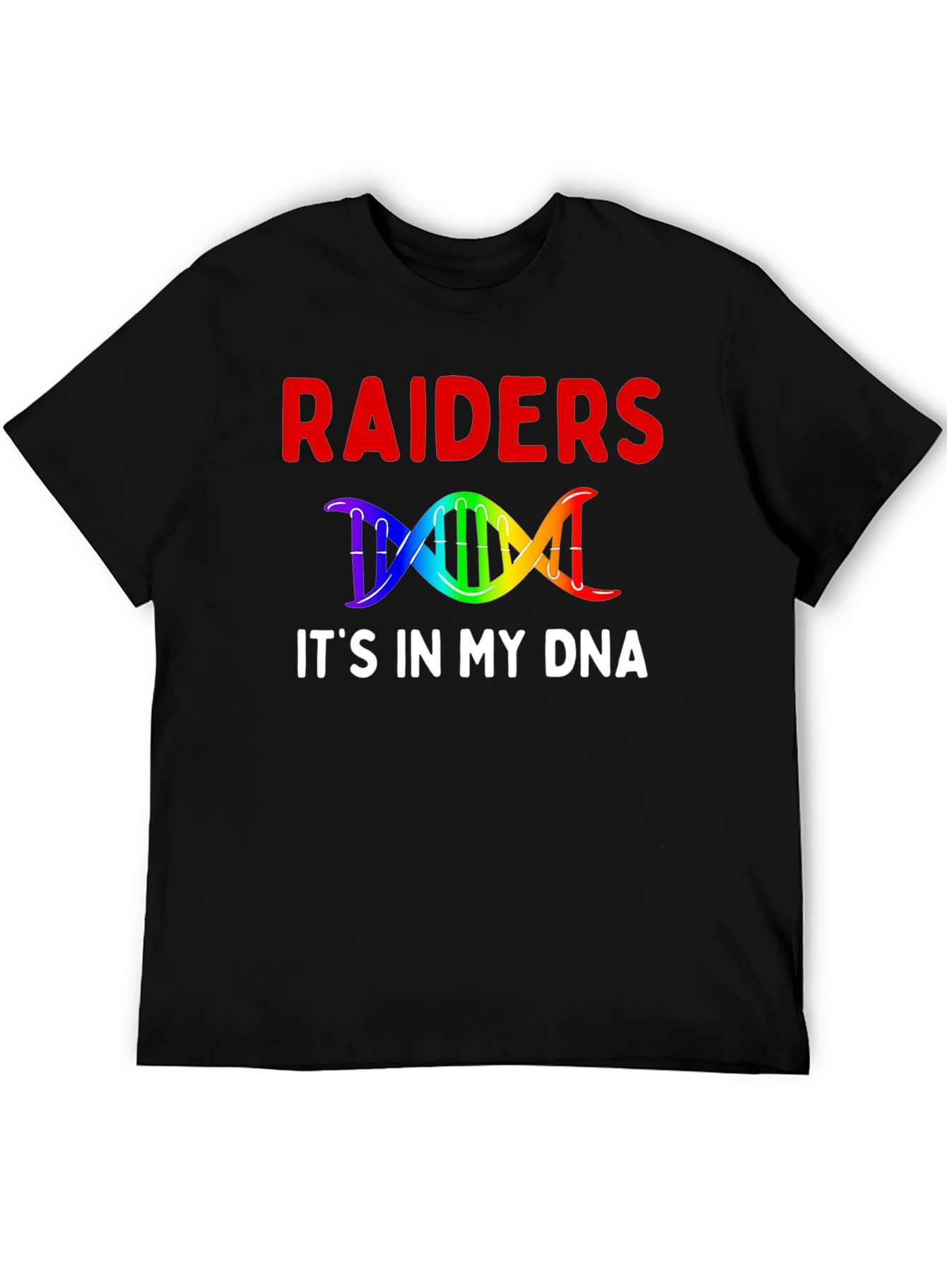 Camiseta Raiders DNA - Pasión Inconfundible