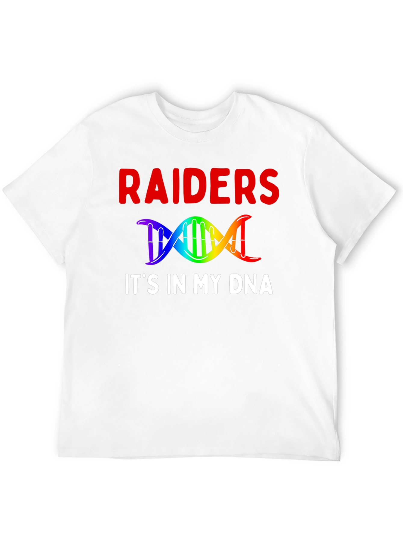 Camiseta Raiders DNA - Pasión Inconfundible