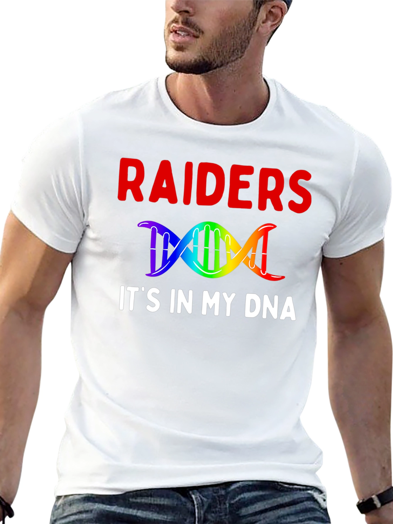 Camiseta Raiders DNA - Pasión Inconfundible