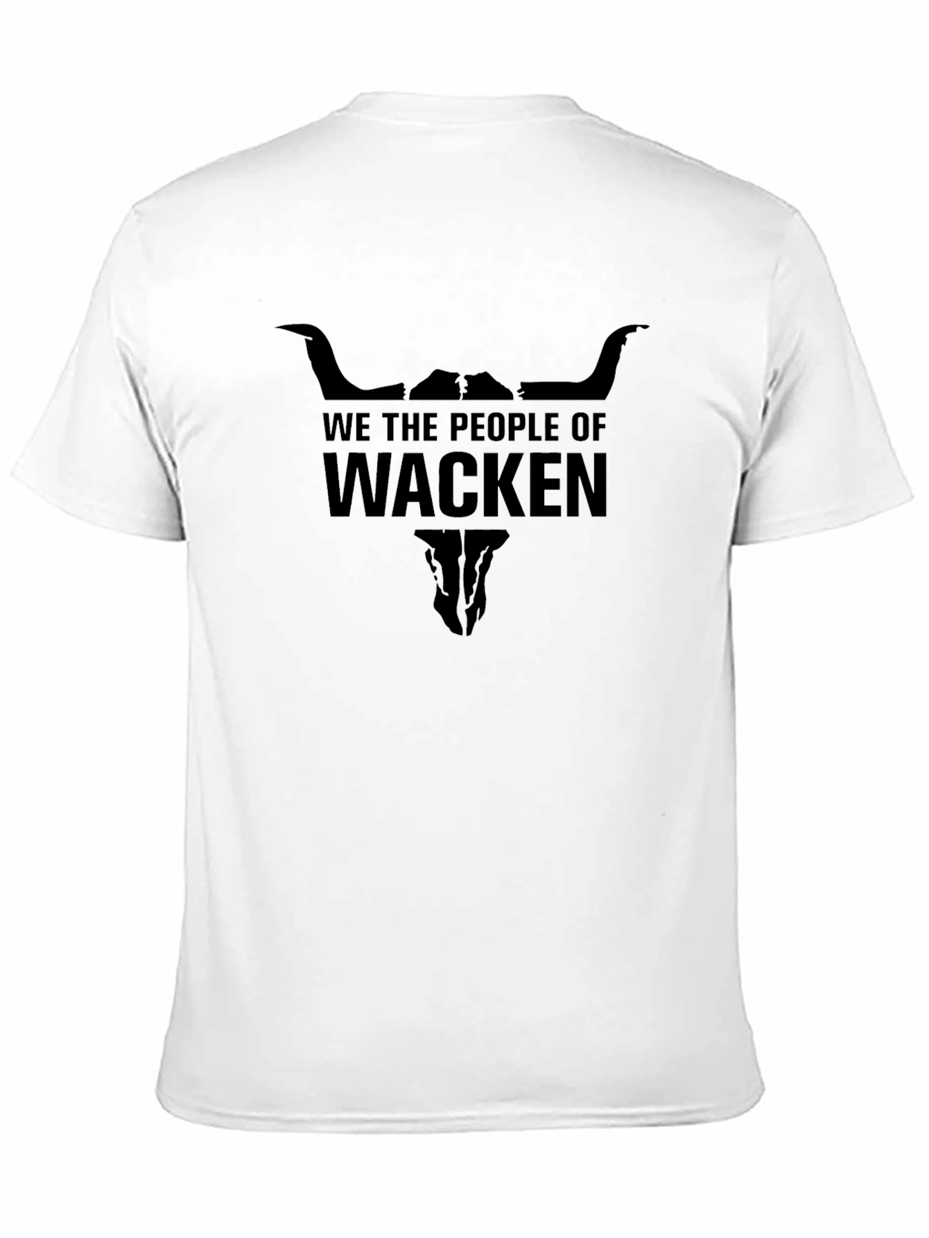 Camiseta Negra Wacken We The People Of