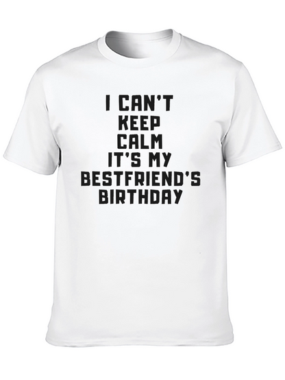 Camiseta Negra Bestfriends Birthday