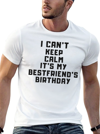 Camiseta Negra Bestfriends Birthday