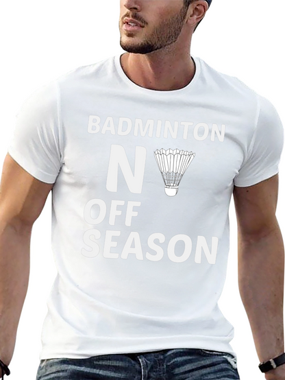 Camiseta Negra Badminton - Nunca Fuera de Temporada