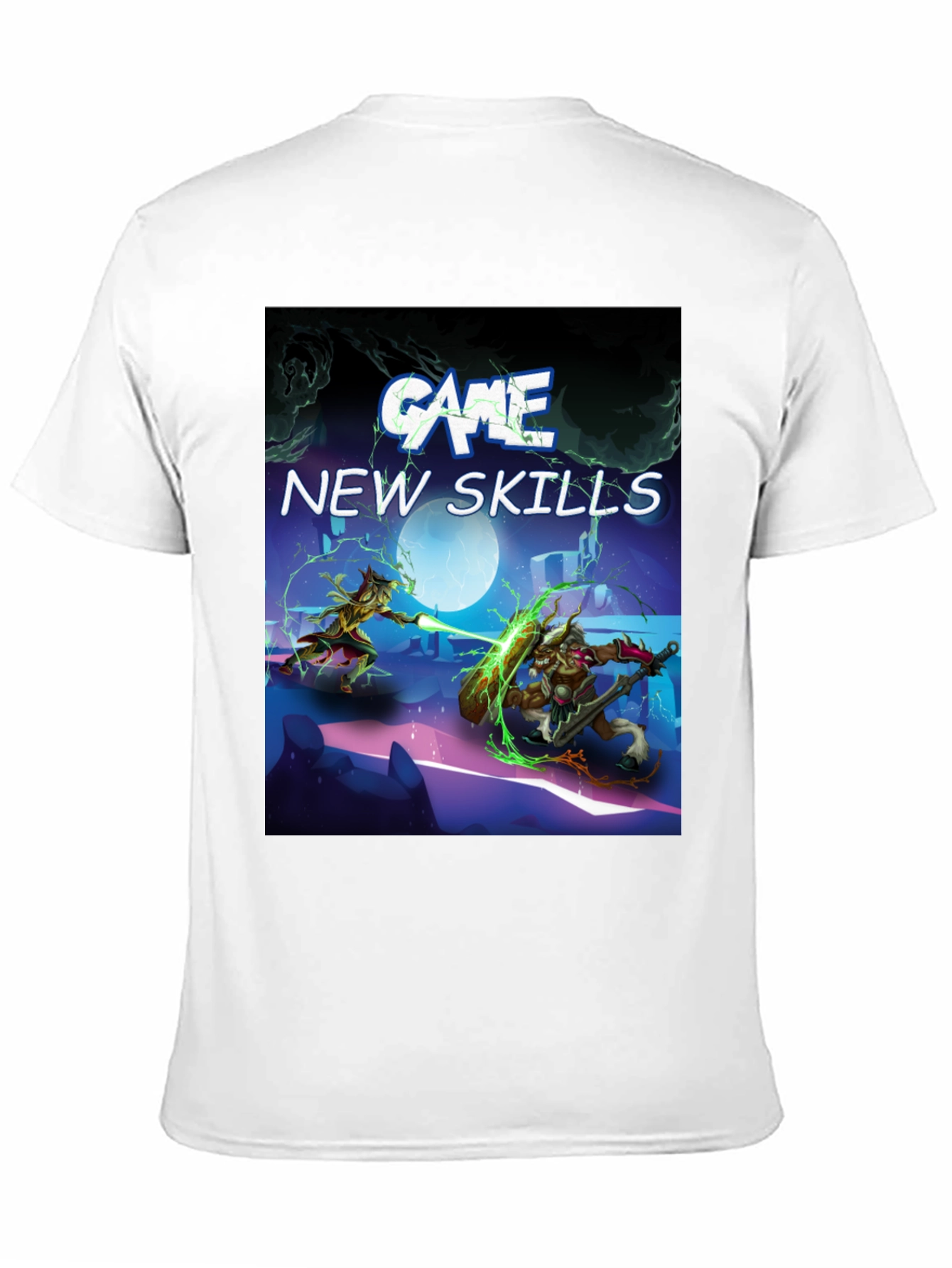Camiseta Negra Juego - Nuevas Habilidades
