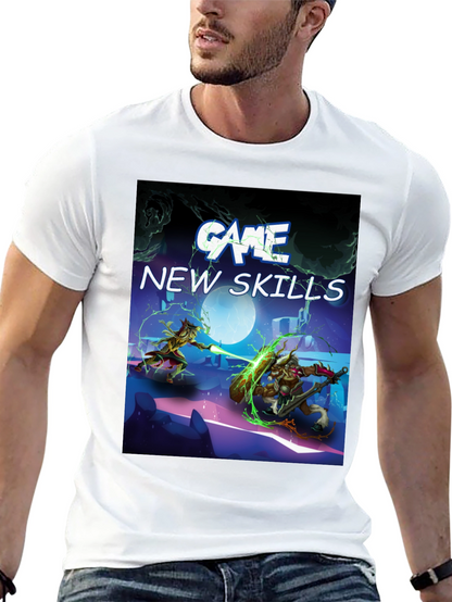 Camiseta Negra Juego - Nuevas Habilidades