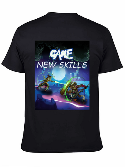 Camiseta Negra Juego - Nuevas Habilidades