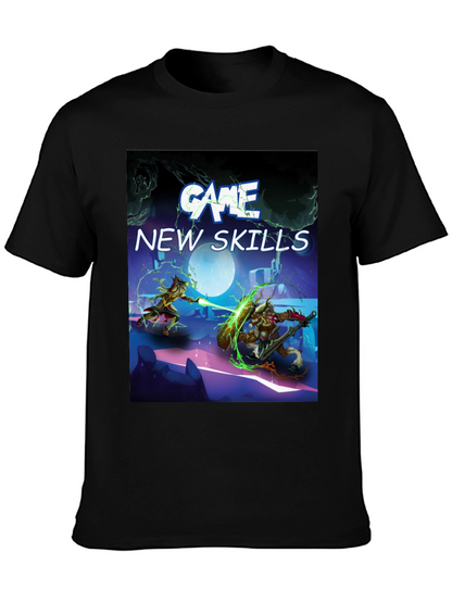 Camiseta Negra Juego - Nuevas Habilidades