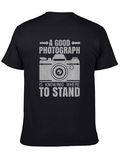 Camiseta Fotografía: Un Buen Fotógrafo