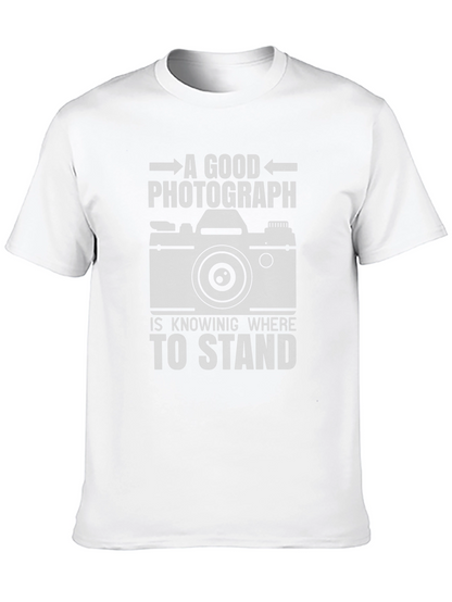 Camiseta Fotografía: Un Buen Fotógrafo