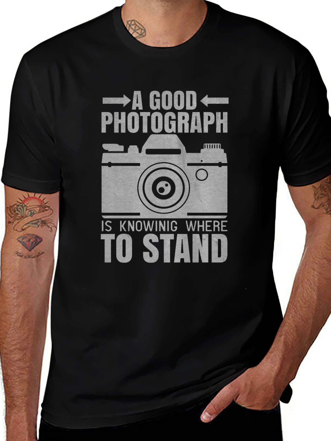 Camiseta Fotografía: Un Buen Fotógrafo
