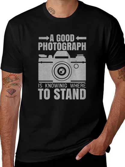 Camiseta Fotografía: Un Buen Fotógrafo