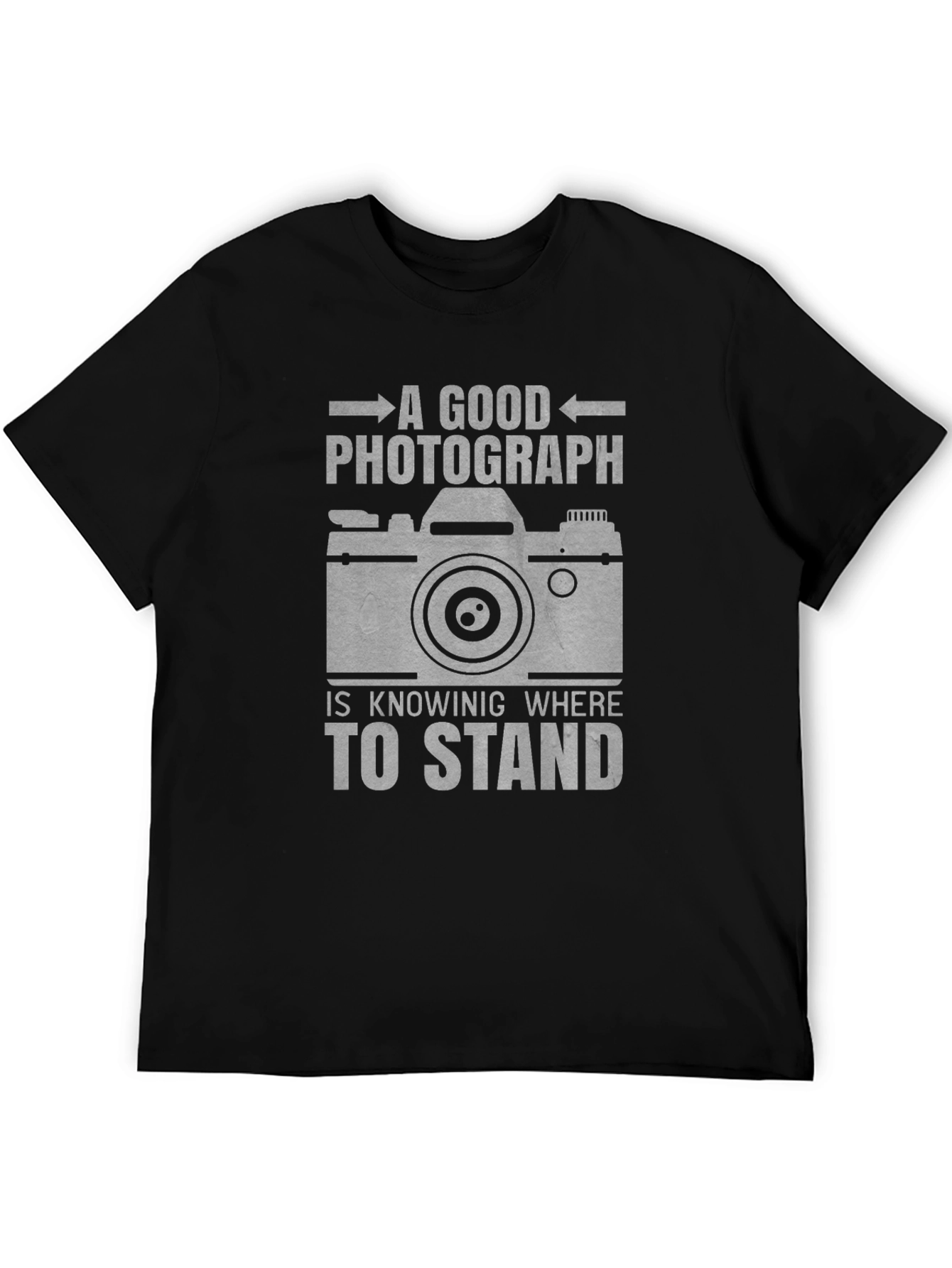 Camiseta Fotografía: Un Buen Fotógrafo