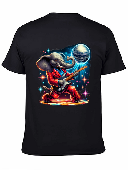 Camiseta Elefante Rockero Disco