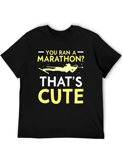 Camiseta Biatlón Maratón - Divertida y Única
