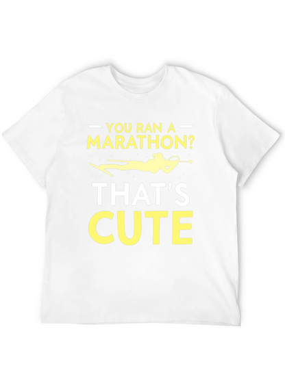 Camiseta Biatlón Maratón - Divertida y Única