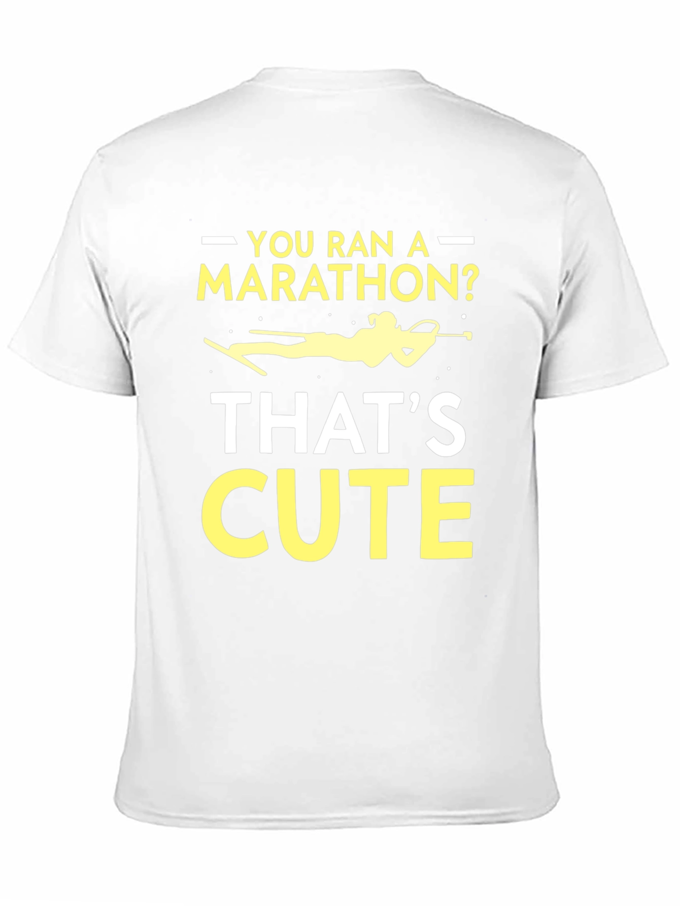 Camiseta Biatlón Maratón - Divertida y Única