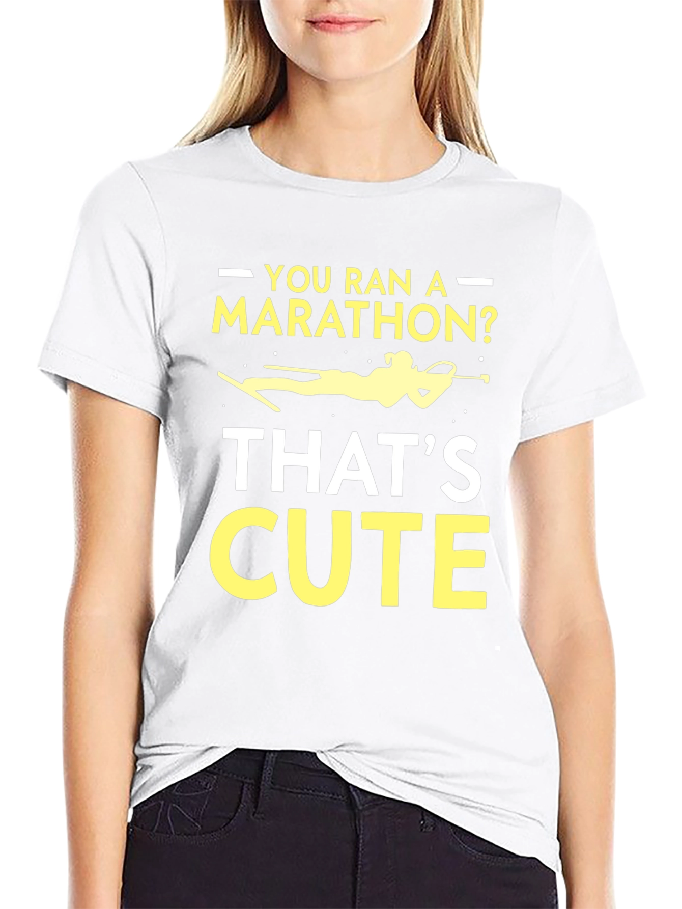 Camiseta Biatlón Maratón - Divertida y Única