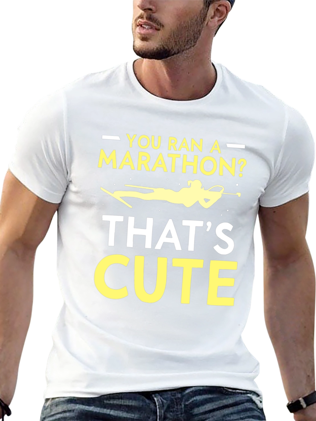 Camiseta Biatlón Maratón - Divertida y Única