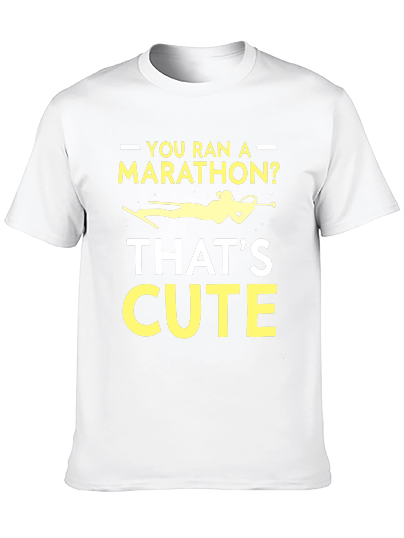 Camiseta Biatlón Maratón - Divertida y Única