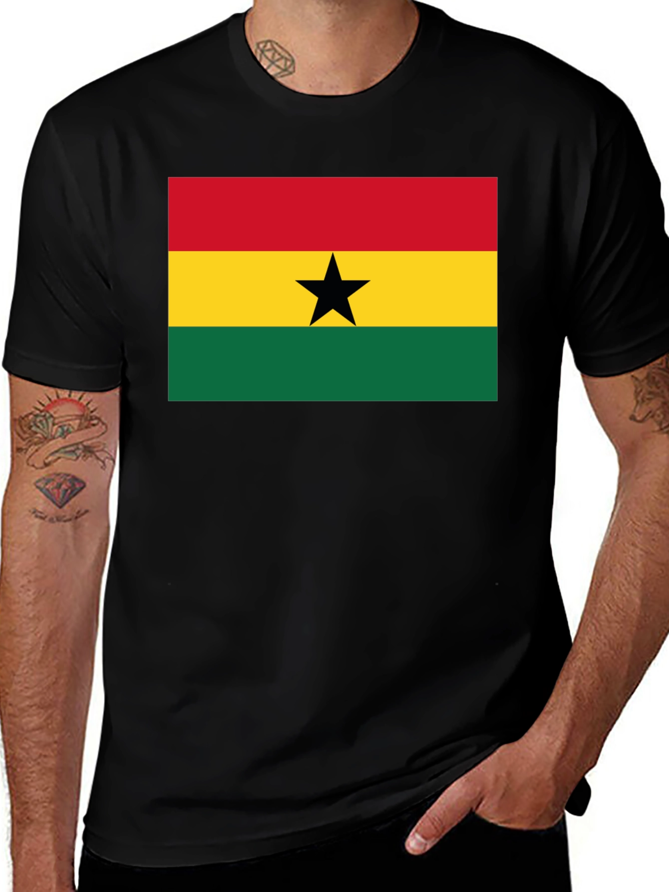Camiseta Ghana: Muestra tu orgullo patrio
