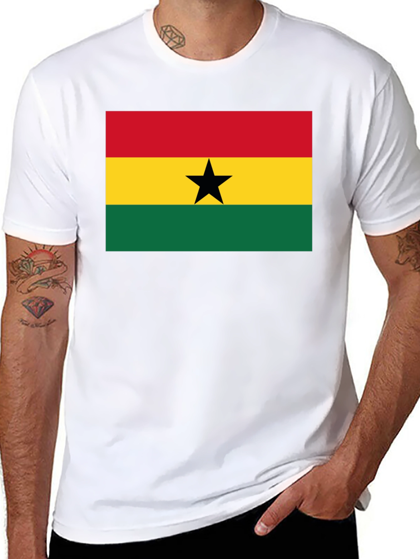 Camiseta Ghana: Muestra tu orgullo patrio