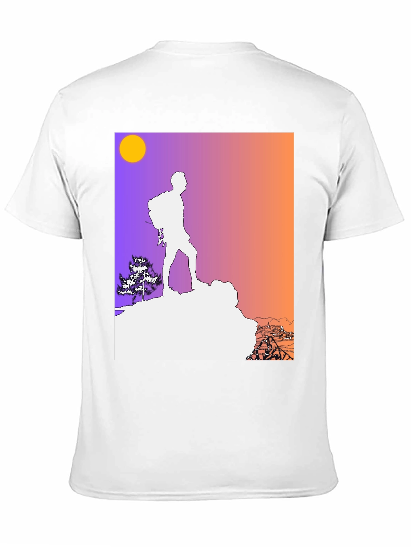 Camiseta Hombre Diseño Montaña Aventura