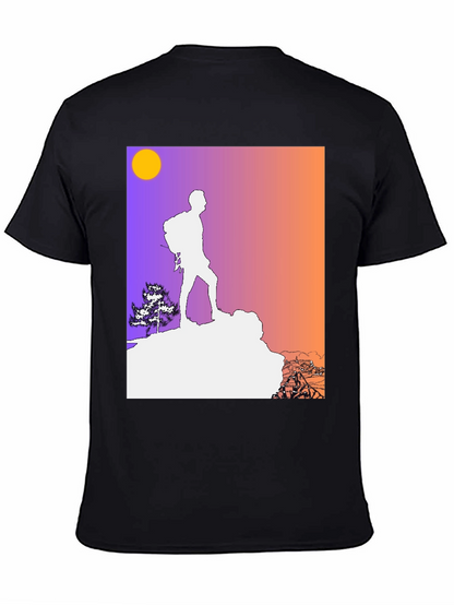Camiseta Hombre Diseño Montaña Aventura