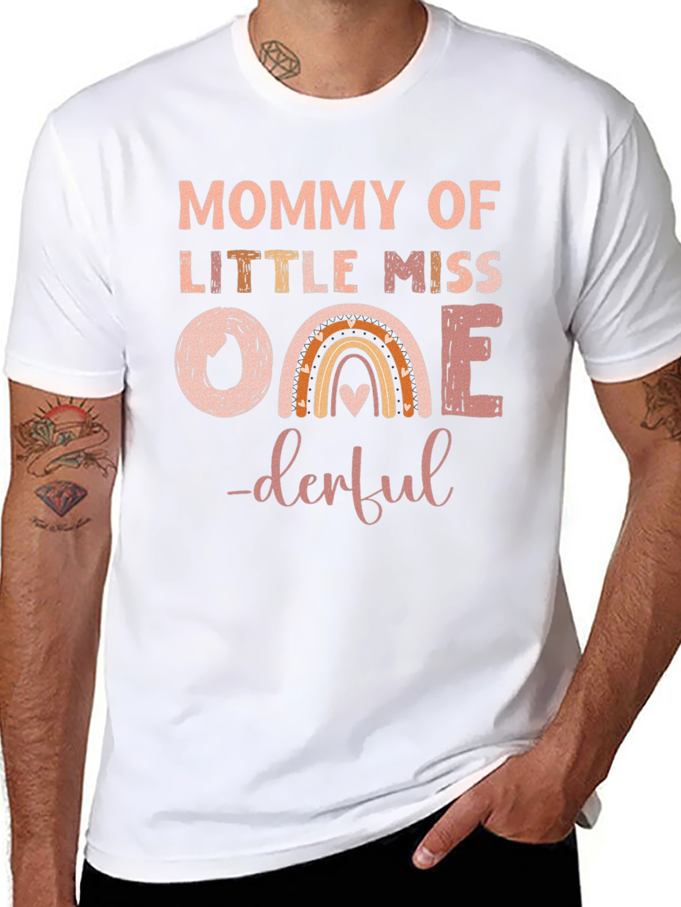 Camiseta Mommy of Little Miss One-derful