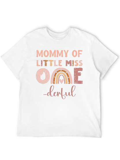 Camiseta Mommy of Little Miss One-derful