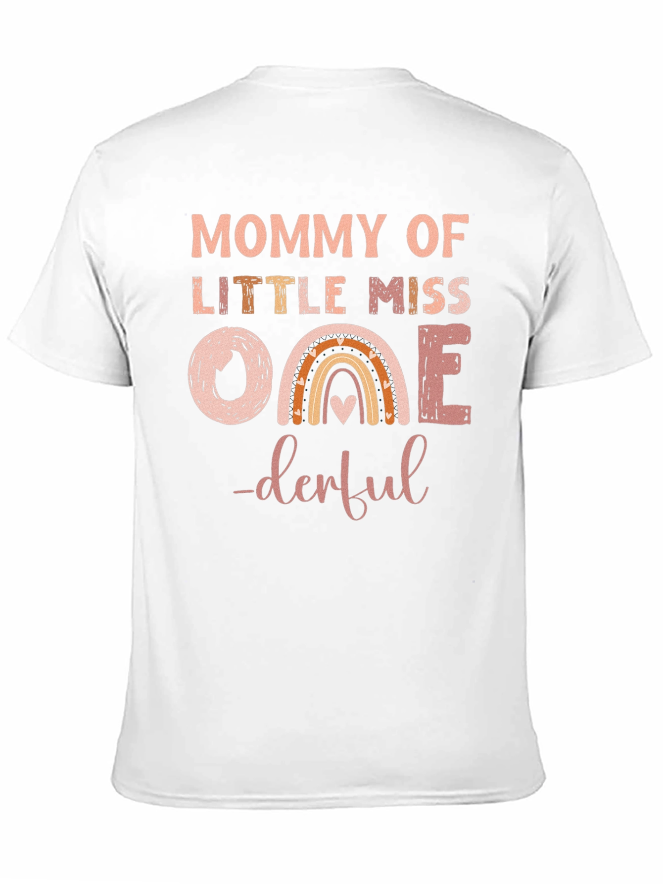 Camiseta Mommy of Little Miss One-derful