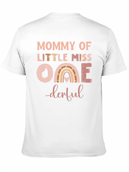 Camiseta Mommy of Little Miss One-derful