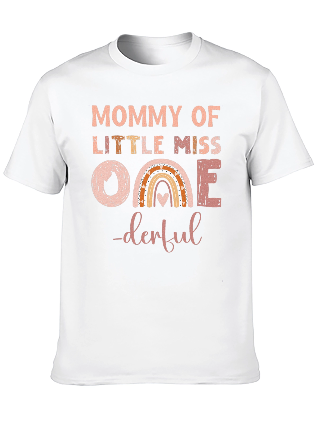 Camiseta Mommy of Little Miss One-derful