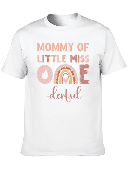 Camiseta Mommy of Little Miss One-derful