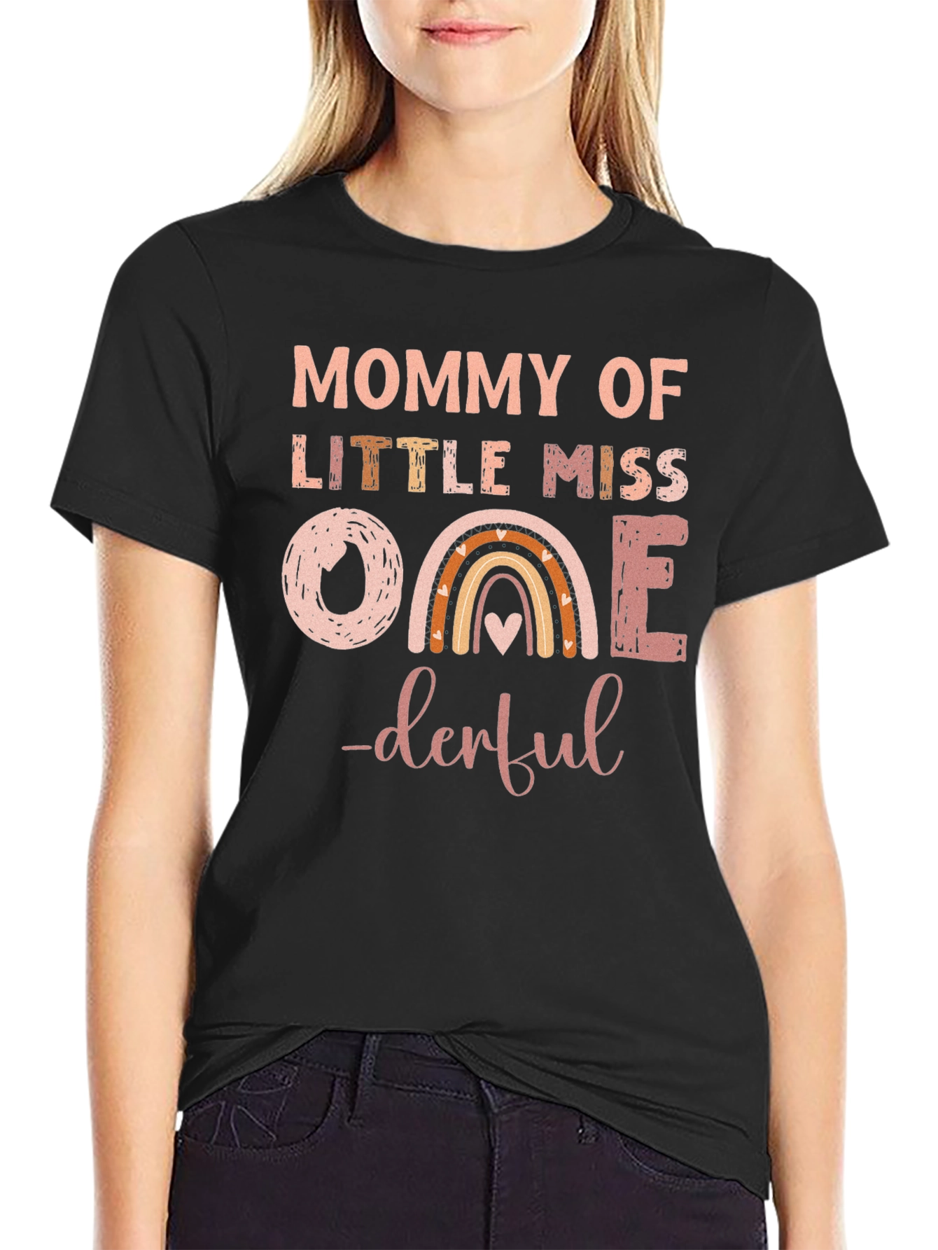 Camiseta Mommy of Little Miss One-derful