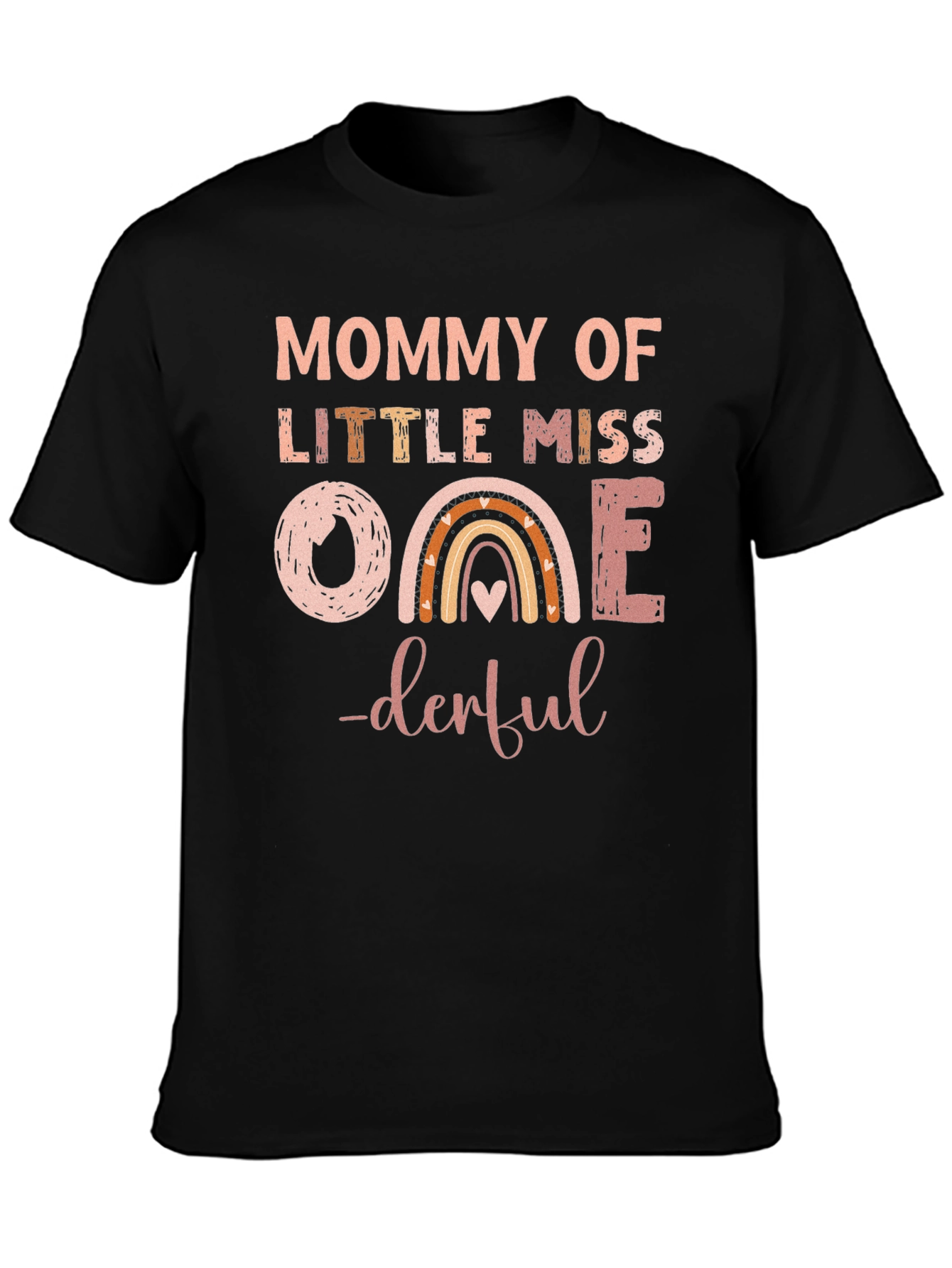 Camiseta Mommy of Little Miss One-derful