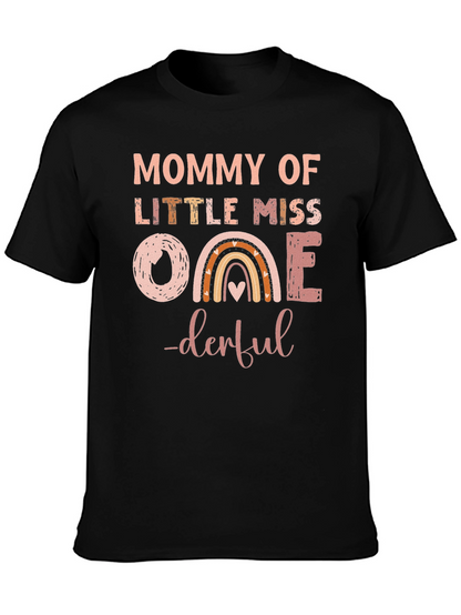 Camiseta Mommy of Little Miss One-derful