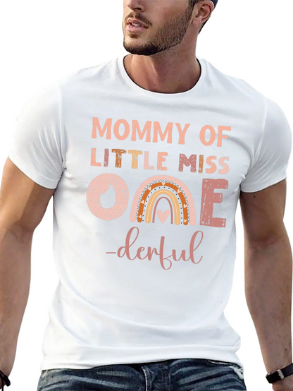 Camiseta Mommy of Little Miss One-derful