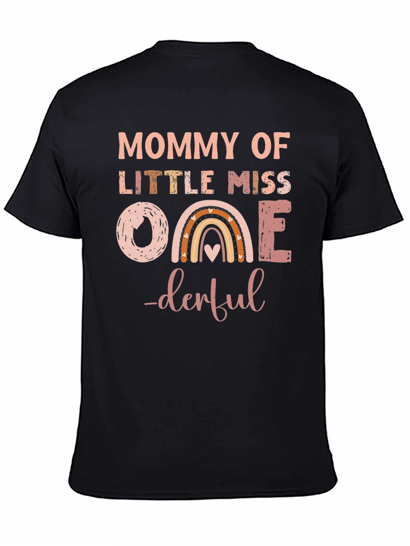 Camiseta Mommy of Little Miss One-derful