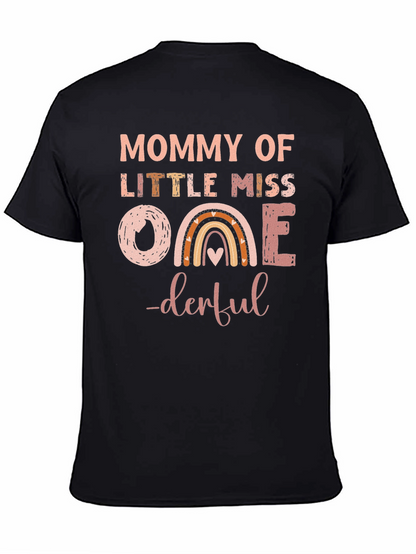 Camiseta Mommy of Little Miss One-derful